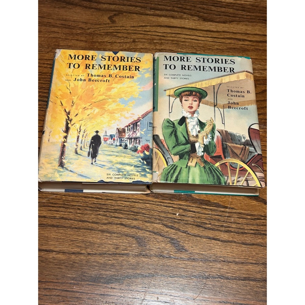 More Stories to Remember 1958 2 Vol Set Thomas B Costain John Beecroft Doubleday